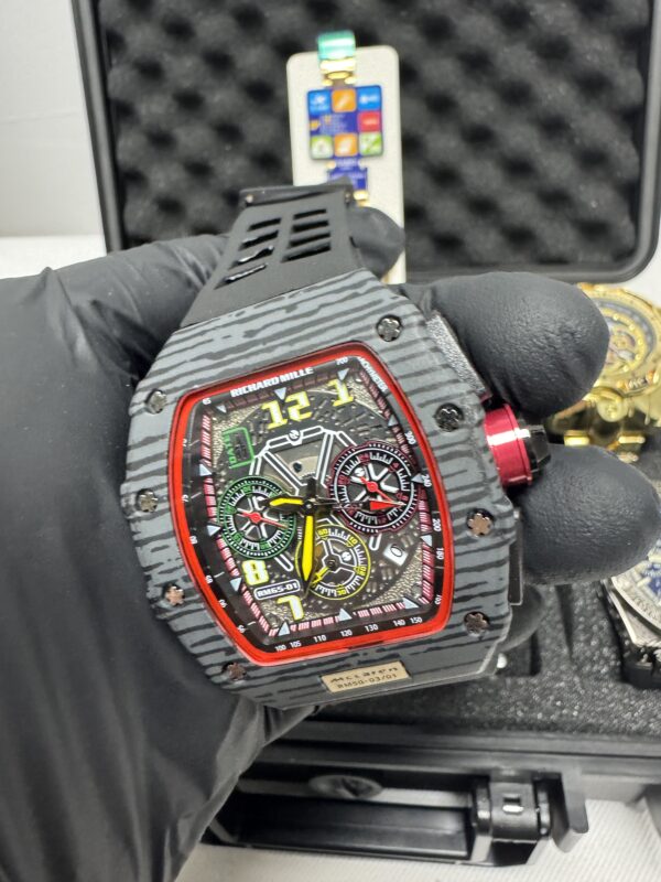 Richard Mille RM 65-01 RM65-01 Carbon fiber Skeletonized