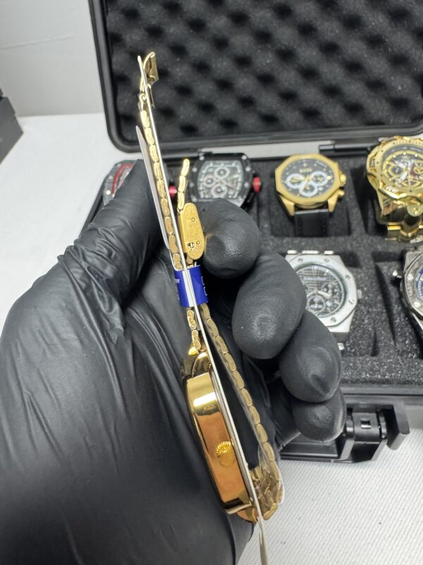 Casio quartz watch vintage Black Gold